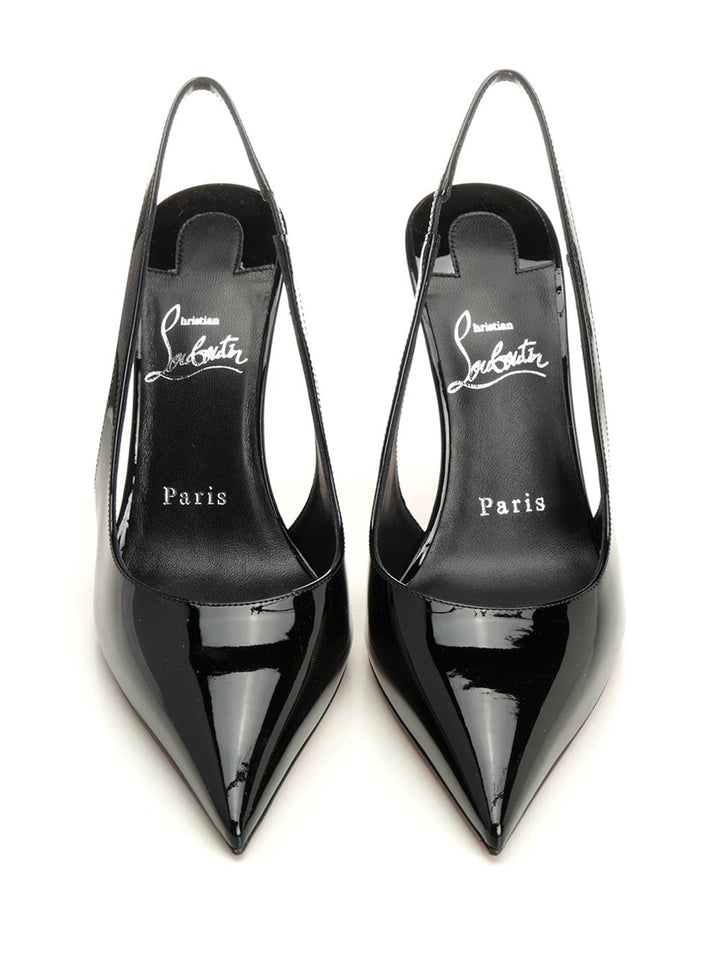 Christian Louboutin Miss Z Slingback Pumps - Black | 16f377c49bcc396f138fe5bf5c4fc5f4c6e71bec