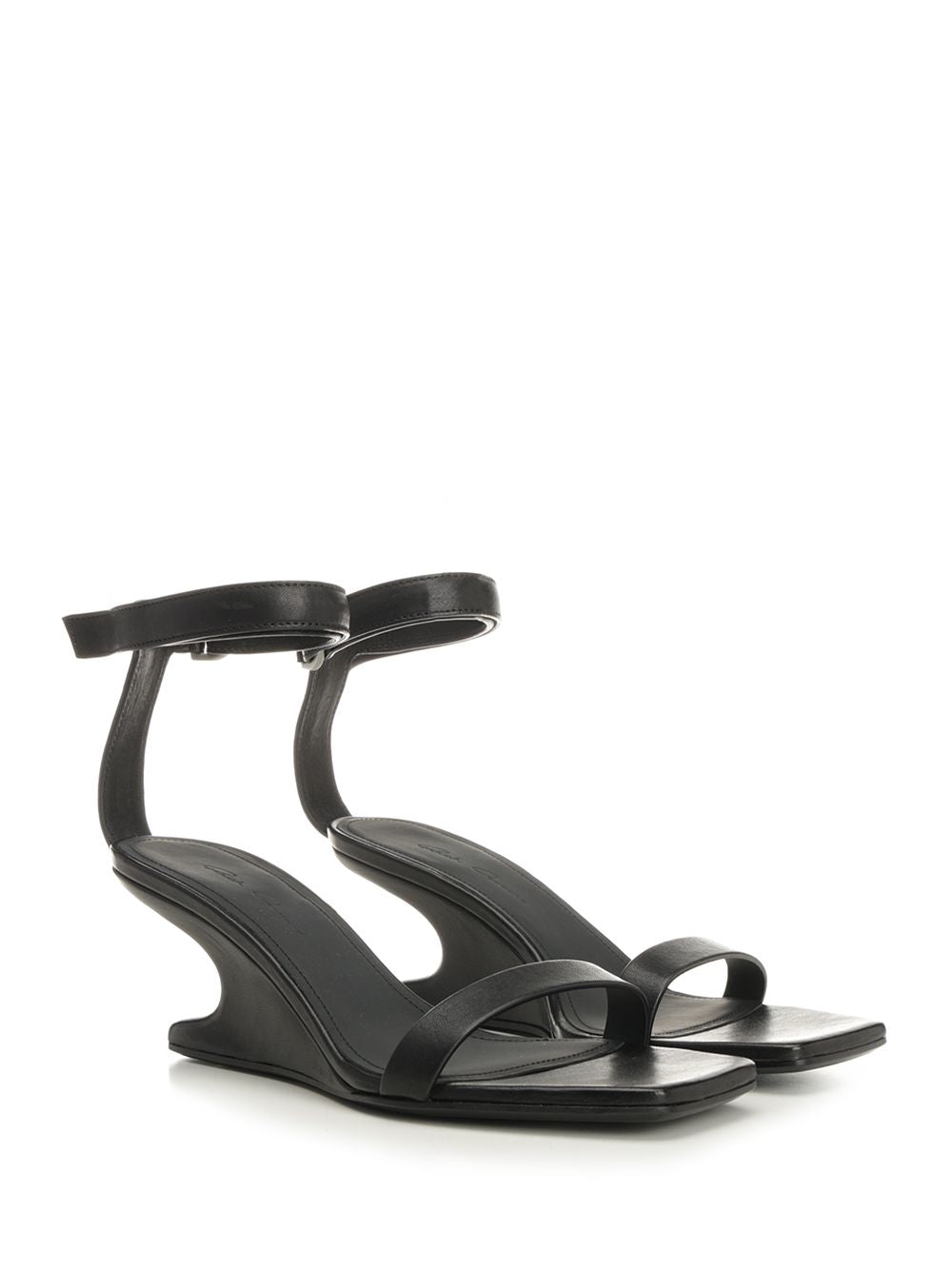 Rick Owens Cantilever Sandals - Black | 03ae6b353b2ca3aef2dbec2050dd2e816d7426c6