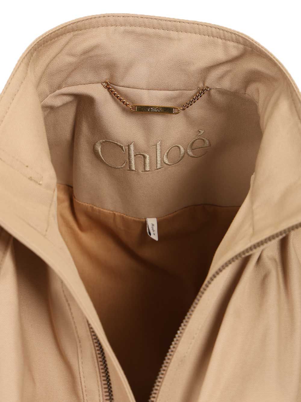 Chloe' Gathered Boule Jacket Knitwear - Brown | 26aedaf2154755d7186d222d1066a44679ab1b26