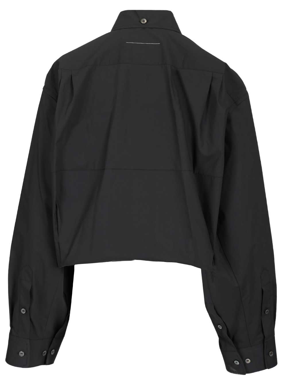 Mm6 Maison Margiela Long-Sleeved Shirt Shirts - Grey | ad0b7b5d98ded262d56048875770d98af7bc779e