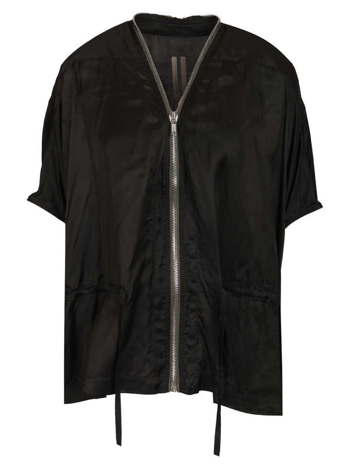 Rick Owens Sail Jacket Jackets - Black | 576abd05da389624a361c02f881ae1e6b9792a64