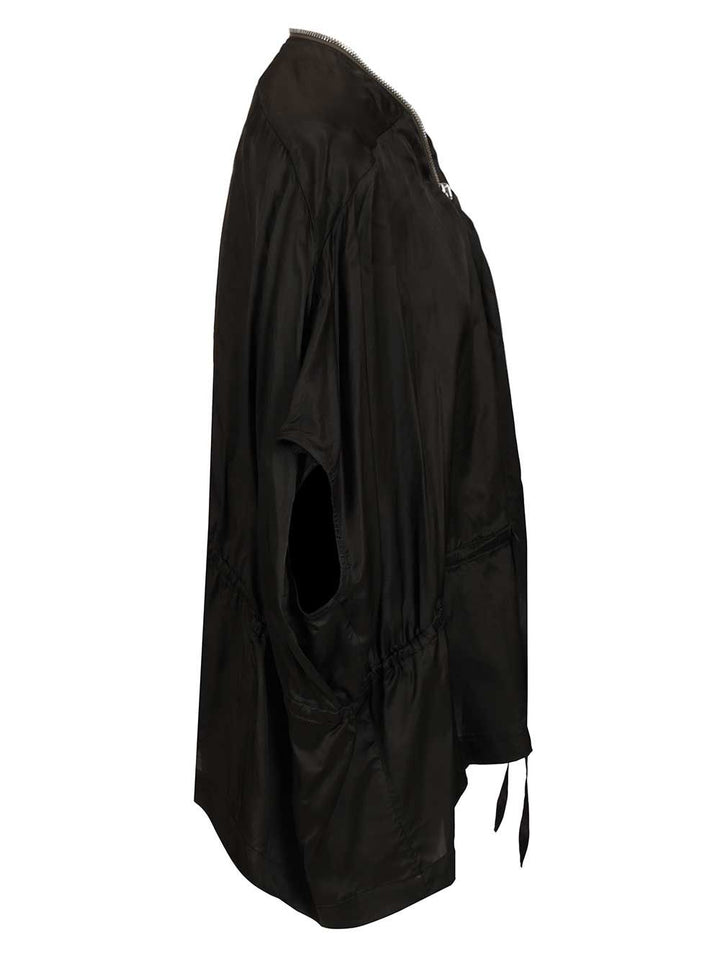 Rick Owens Sail Jacket Jackets - Black | 639313719a5fd021d178cde1c054eca4777948d2