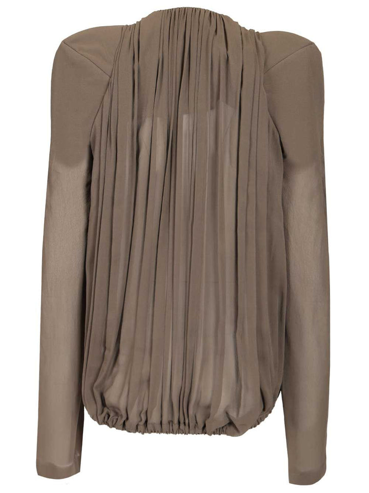 Rick Owens Maria Casual Jacket Jackets - Beige | 70c3b00b0b4efd0b8fcd1e84b4eece4b37abecdc