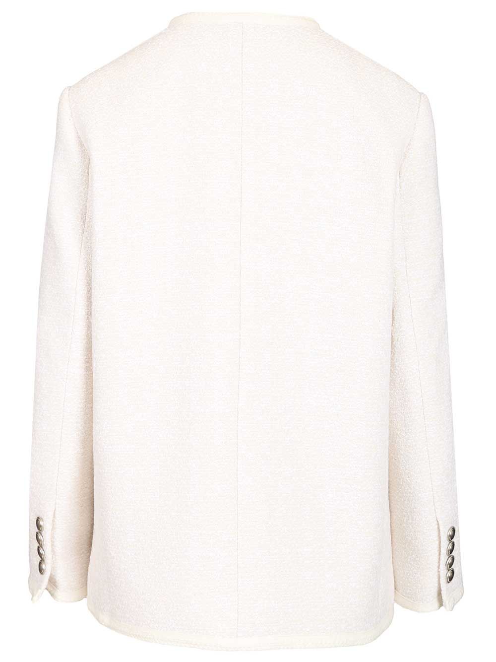 Dunst Tweed Jacket Jackets - White | fa554d0e2bb02ed660a7a943e8c0b2d486151d0b