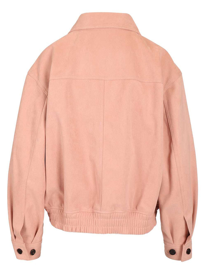 Dunst Jacket With Collar Jackets - Rose | 30041c53a091b83b69538745597dbf88e48bd836