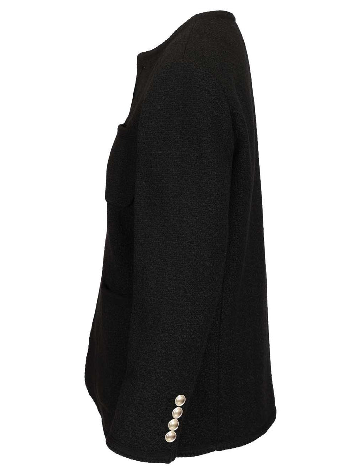 Dunst Tweed Jacket Jackets - Black | 9ea6ad8947f244600f77d543338483a2eadb22a4
