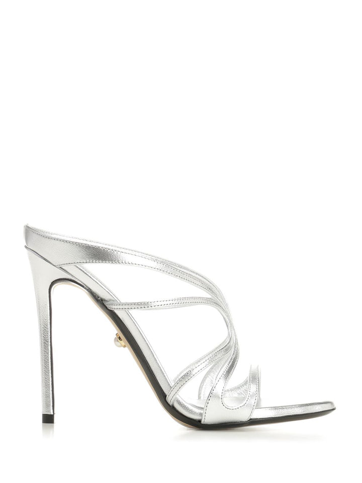 Alevi' Milano Sabot Mony 110 Sandals - Silver | 6f8ecab704cb145e380c73b1f3c9d66201264294