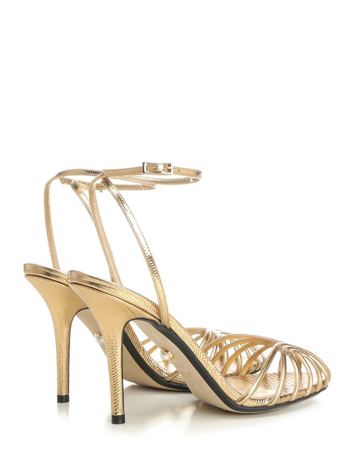 Alevi' Milano Blake Sandals - Gold | ee2956ac63930a1a8a221d36bf9c2c44e92f82fa