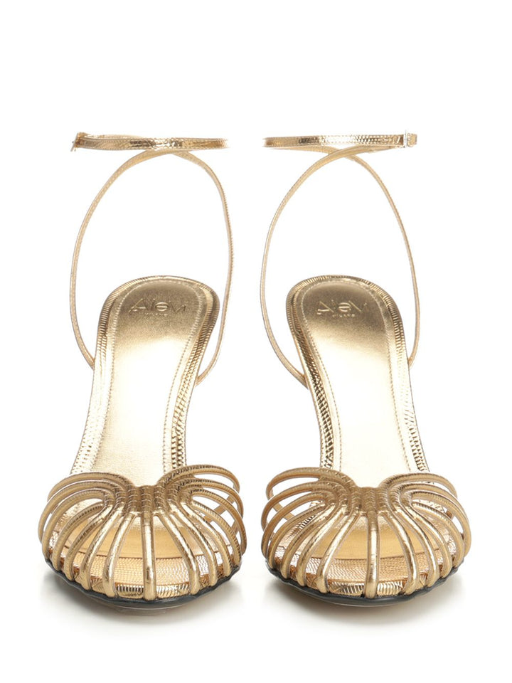 Alevi' Milano Blake Sandals - Gold | 3a7013b0543446df0122650f5c0ebc8f2220f151