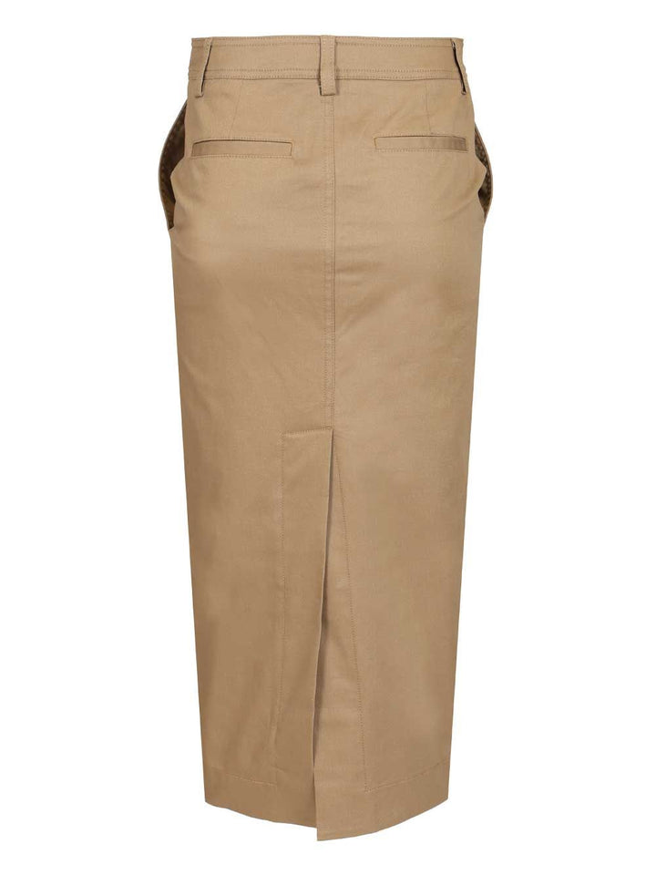Thelatest Woman Skirts - Beige | 604196dba5b4a4e9b6fb8a70ce11241f3b95a705