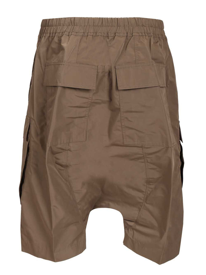 Rick Owens Cargo Shorts Pods Trousers - Brown | 104e1bb89d0c6fe36cdcb0d4bac1edc6c3953586