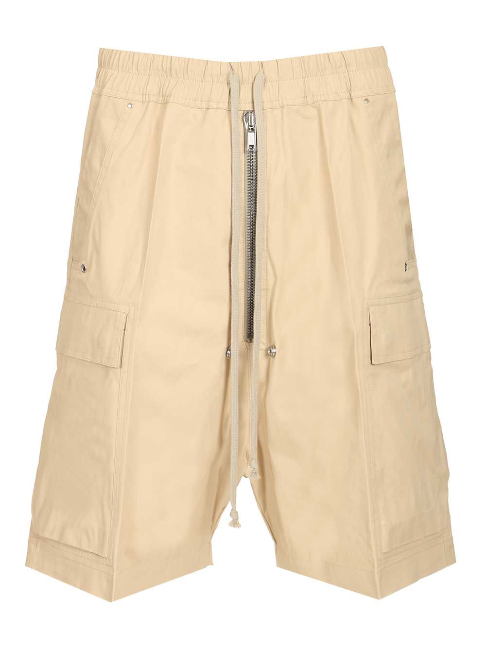 Rick Owens Cargobela Shorts Trousers - Beige | bb6575e224dfa30719c60b9581aabbe83c85ceb7
