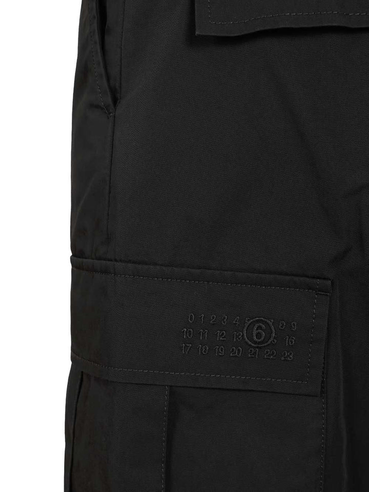Mm6 Maison Margiela Shorts Trousers - Black | f5464a9bc30ca8369a43d405399ea690a4c6cf19