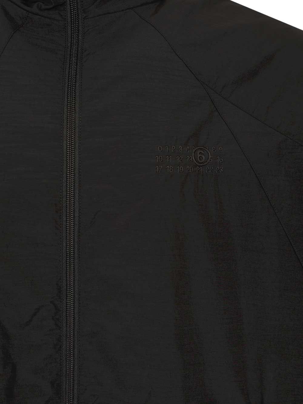 Mm6 Maison Margiela Sportsjacket Jackets - Black | f1783619d2d2e68a006b5e16b97d064626b90ba9