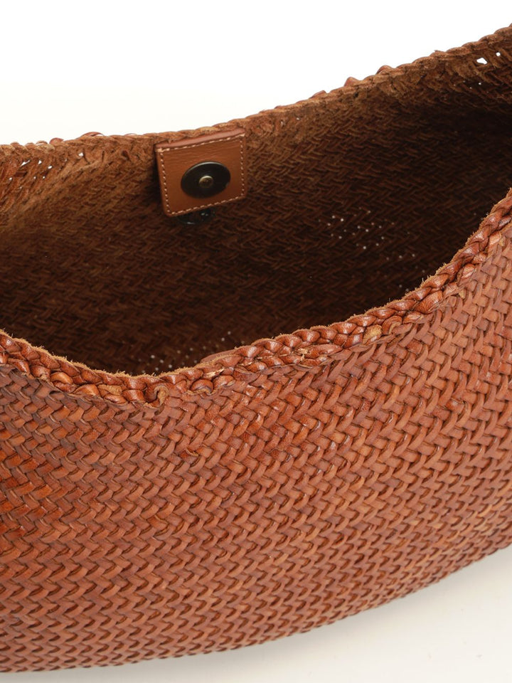 Dragon Diffusion Half Moon Shoulder Bags - Brown | f56e04a081ca750c03c8ffb51421ef2e8236cf06
