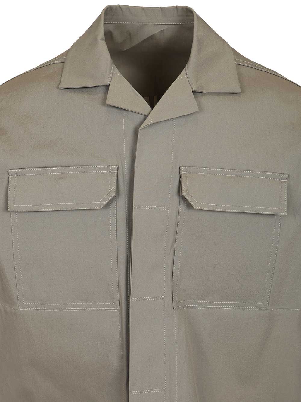 Rick Owens Magnum Tommy Shirt Shirts - Green | 7bef75e605e6138564d23d3a0e56a582ce25342c