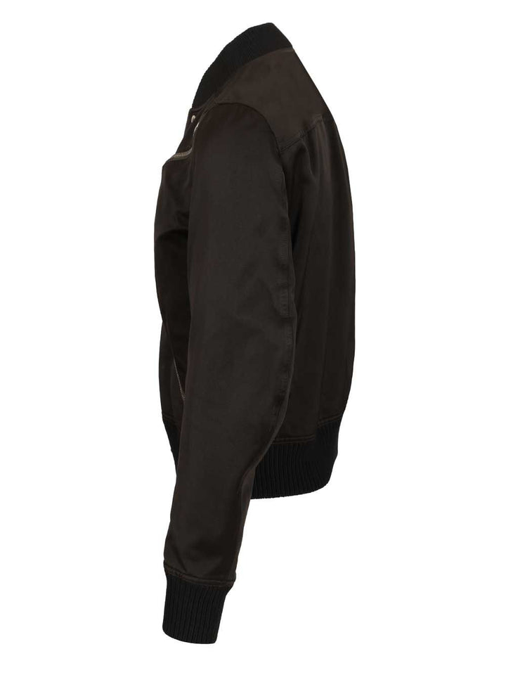 Rick Owens Heizer Flight Nylon Jacket Jackets - Black | 557acad23ae6610d52ba7369ebb8da3f8c19e0e2