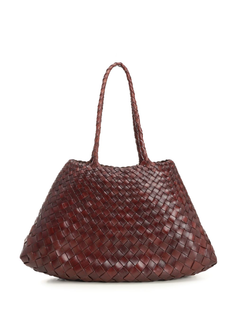 Dragon Diffusion Santa Croce Big Woven Leather Tote Bag Shoulder Bags - Brown | c61ad7dd971675104eaf64dad299630c9cb316ad