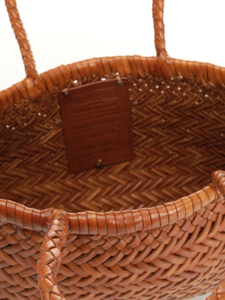 Dragon Diffusion Mini Flat Gora Handbags - Brown | 91dd4d756b65082d2d6613d593c85e0c9db87336
