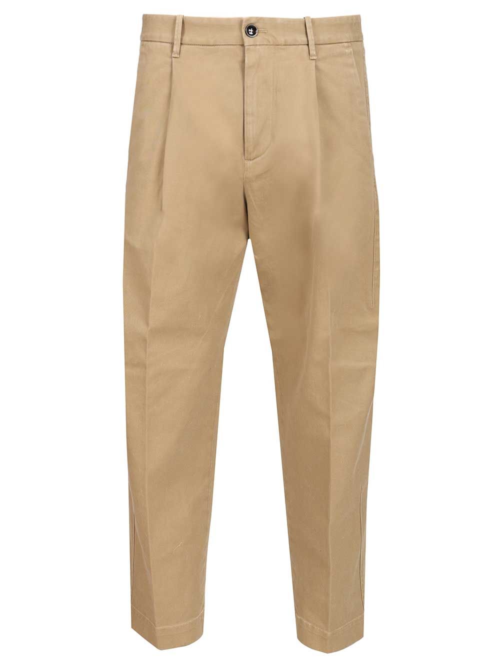 Nine In The Morning Chino Trousers - Beige | 3136b8731321c0f90093cd2a3a830c1ca5ba61fa