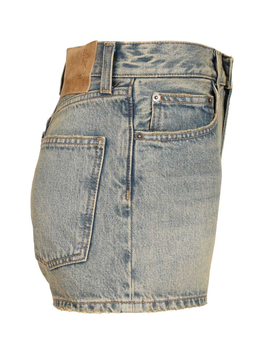 Haikure Brut Shorts Trousers - Light blue | 3061da3aaa1f3128bdf505070eabe15c73f7584d
