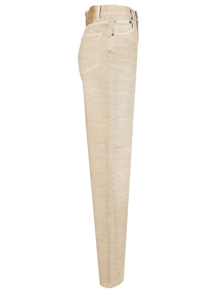 Haikure Korea Bull 44 Jeans - Beige | 19a83363cda7865d15d8674b7f29a8f9495b0ee1