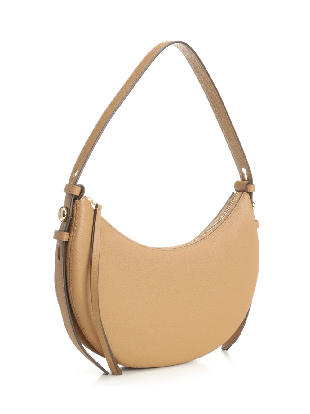 Tory Burch Romy Half Moon Bag Shoulder Bags - Black | be909b925111344dffe95be3adbf9ac400ed35bf