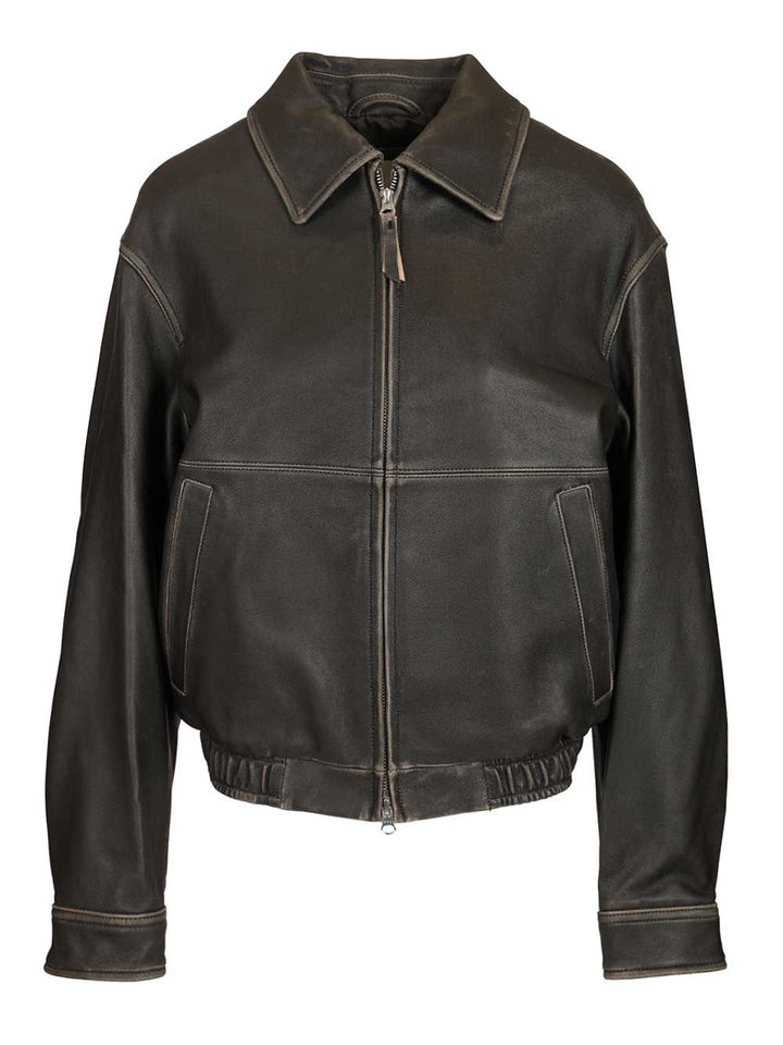 Dunst Drizzler Leather Jacket Jackets - Black | 2b12c2da1eea7a8792d2bba4f4f96947c39a6b1b