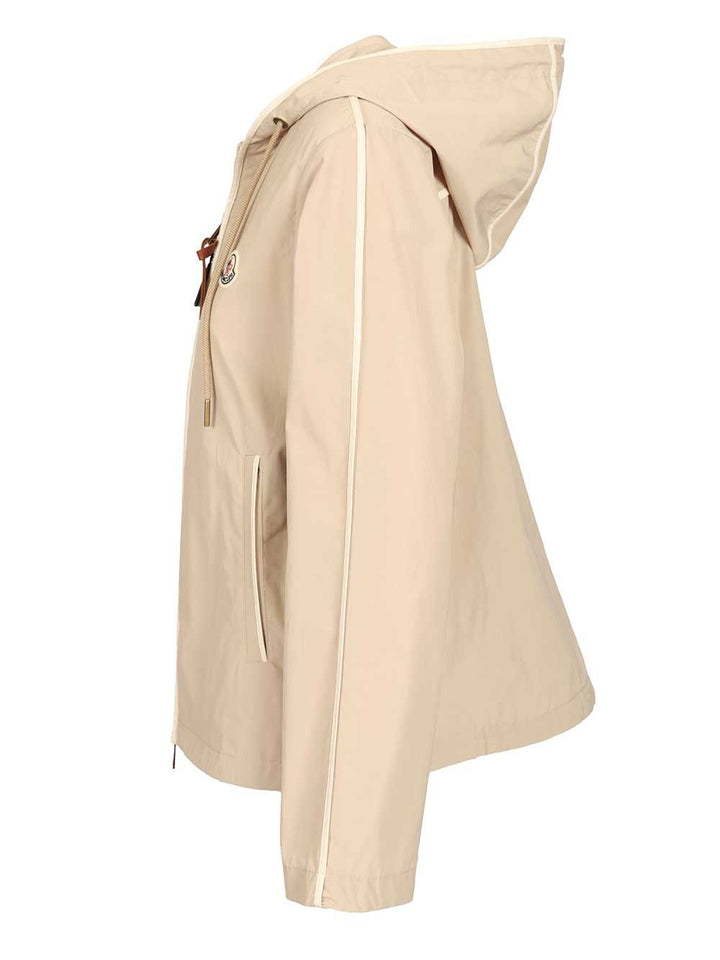 Moncler Sarracenia Hooded Jacket Jackets - White | 0864b4e0c1cd35bf1e4c4e545864fad8a9cce89a