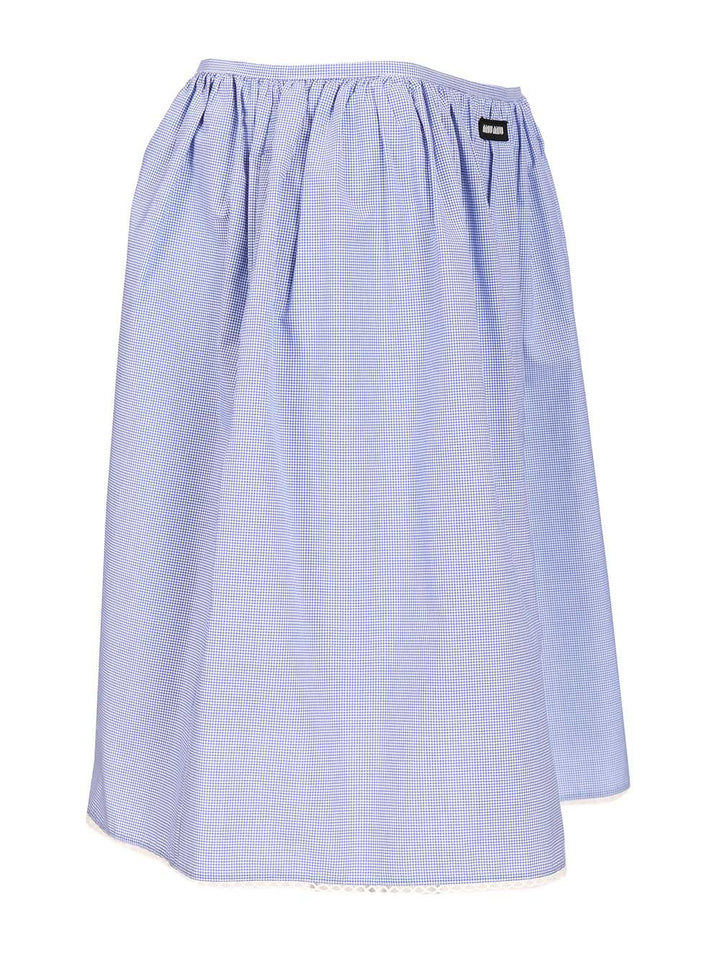 Miu Miu Gingham Skirt Skirts - Multicolor | 65c2785b8bfb1789c4f497acd0c9b46040a93d07