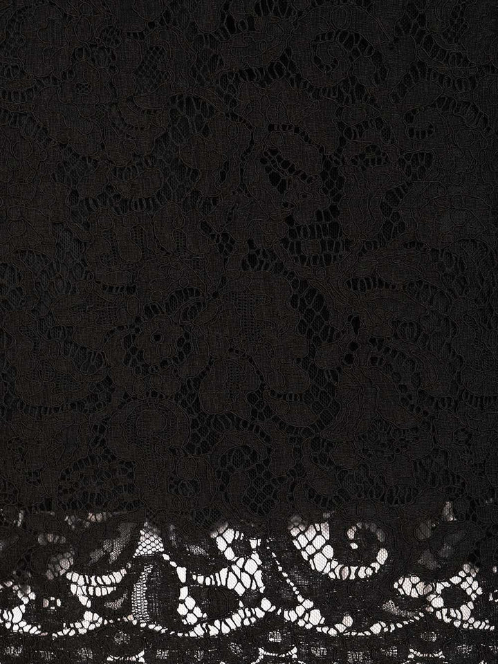 Dolce & Gabbana Stretch Lace Midi Skirt Skirts - Black | 37911643b8c832e81a6caa0dd918129d5e16a275