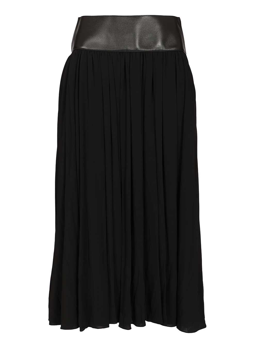 AlaÏA Alaia Midi Skirt Skirts - Black | 9012ba71dc9edc673b90f1fc6e5fbae92dfeb4b2