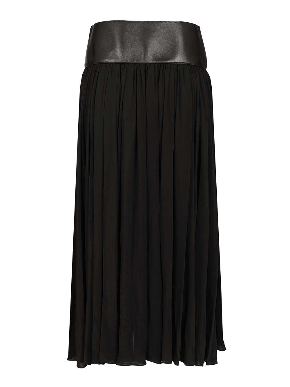 AlaÏA Alaia Midi Skirt Skirts - Black | c3d6aaadd298ad145b0c8a3d6275cb55af377769