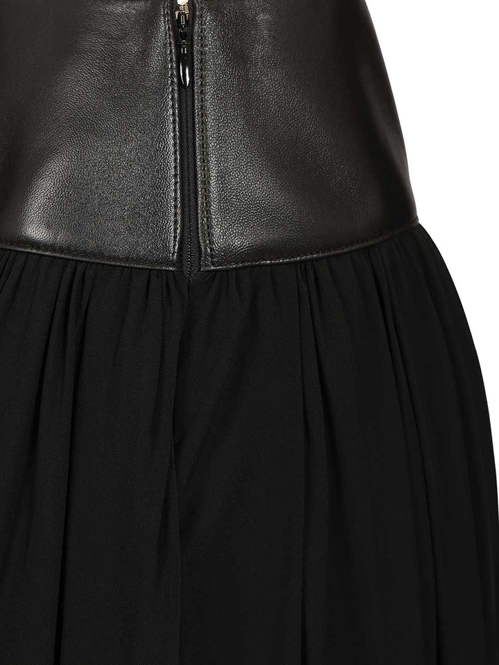 AlaÏA Alaia Midi Skirt Skirts - Black | b542dfcd60497bd28e586fe58b552c3eee869876