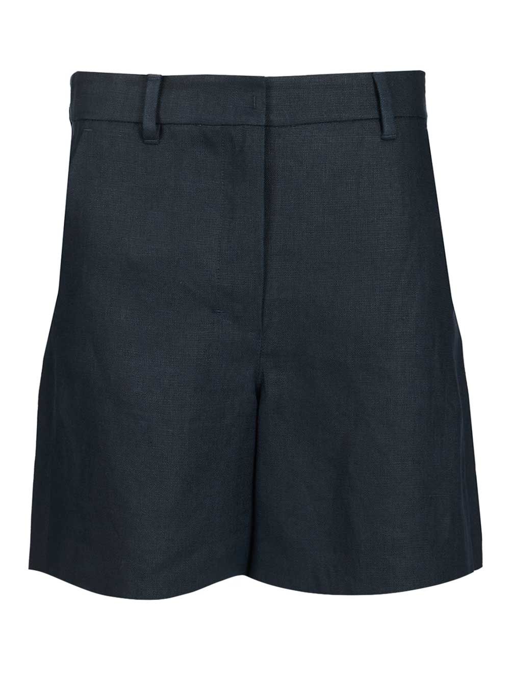 'S Max Mara Party Shorts Trousers - Blue | 282fc0e1868f051989ea21ad643fc7c9fabc86c0