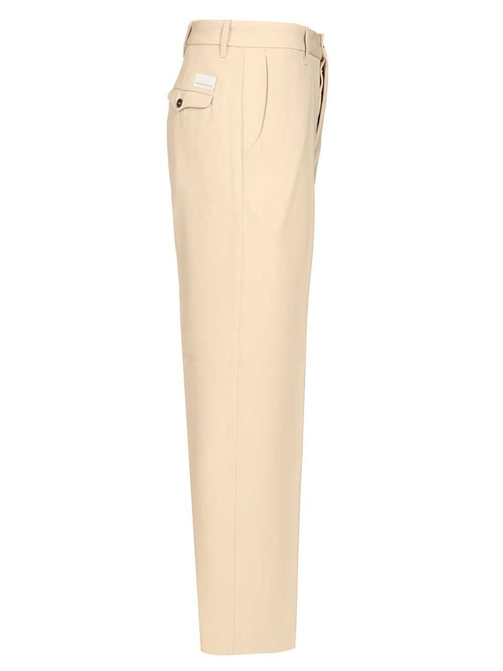 Nine In The Morning Tailored Trousers - White | ebab59164f9a91227c8c85f2a6d7ded2b19f906a
