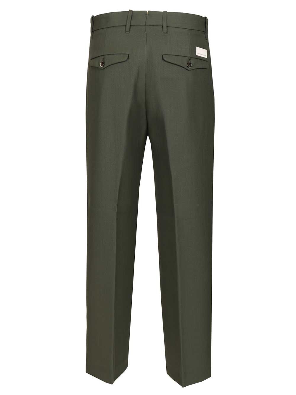 Nine In The Morning Tailored Trousers - Green | 3c53041f488b0c46e76b79393885074b60499ccf