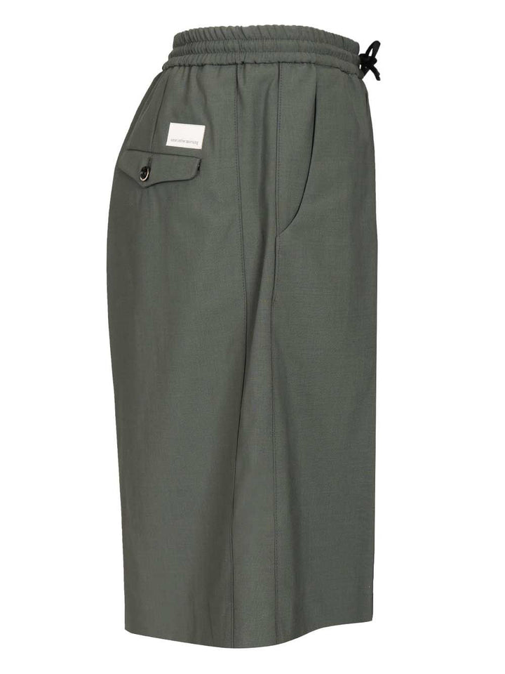 Nine In The Morning Basil Trousers - Green | db644941cf0956d2a9842d58ee9ccb7ba513d865