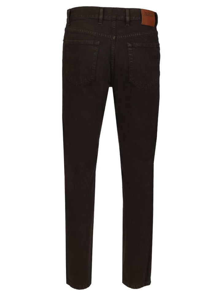 Ermenegildo Zegna Roccia Jean Jeans - Brown | 28e16423e9b96206b07ce7727f87f0d4f4eae722
