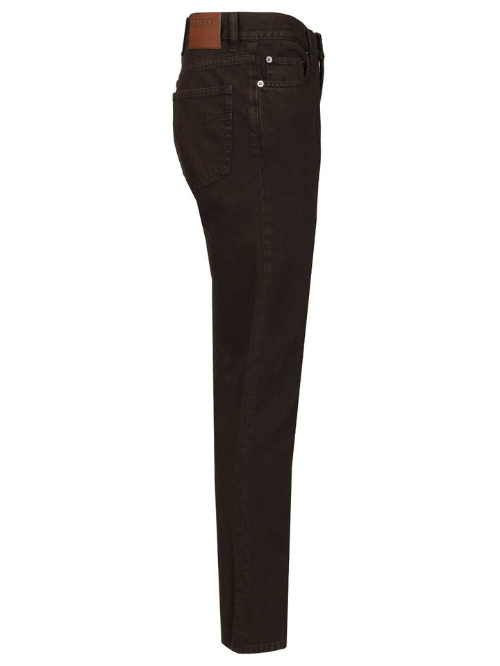Ermenegildo Zegna Roccia Jean Jeans - Brown | 66bdb2b26dbe651338142347d682c361ca76fe10