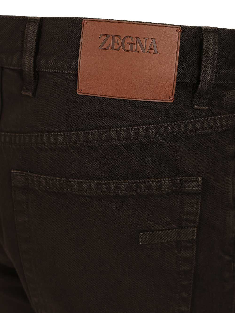 Ermenegildo Zegna Roccia Jean Jeans - Brown | 52bfc935fc7b800a2ebebb43efd6a0847c50d6b8