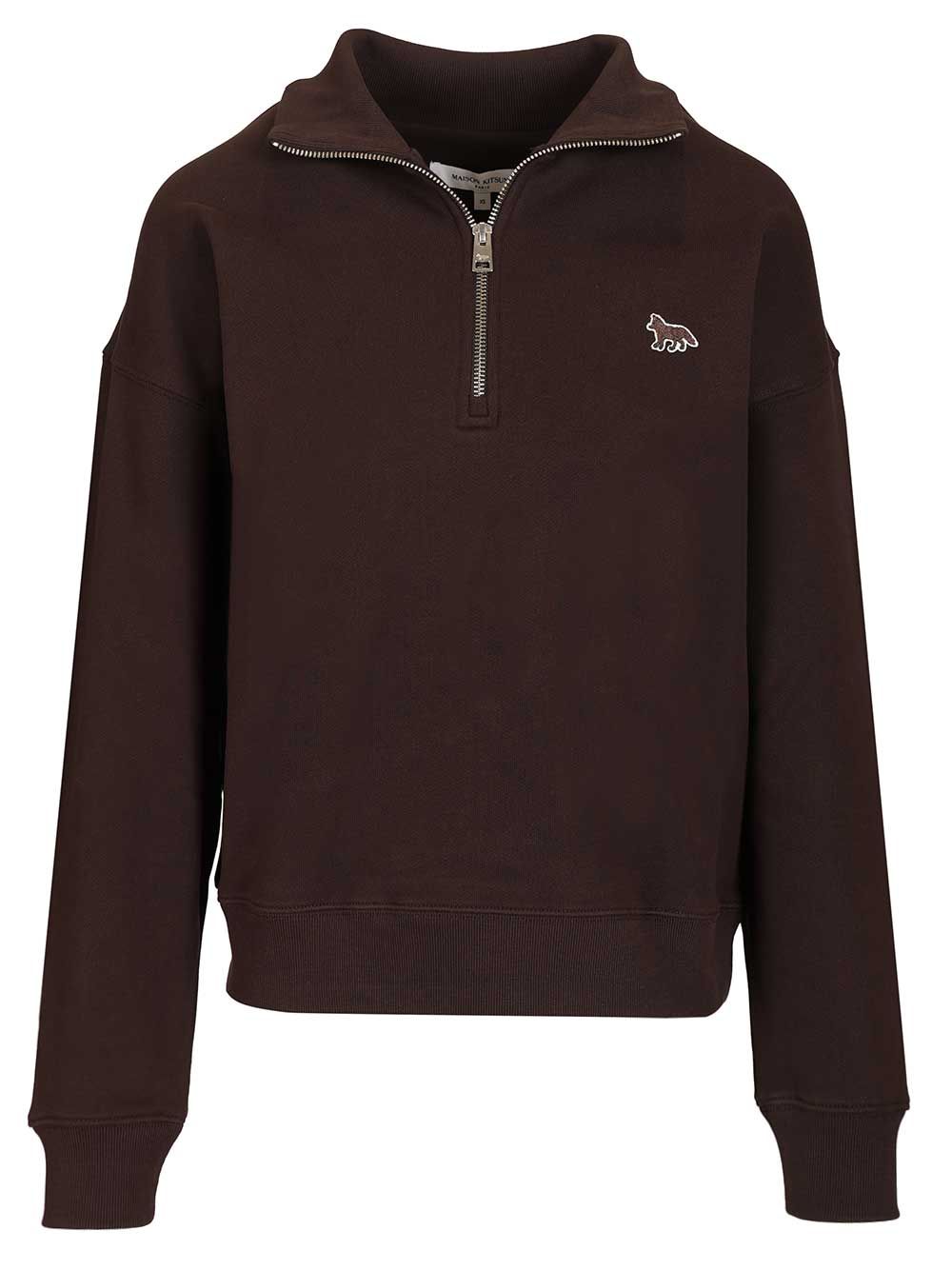 Maison KitsunÉ Baby Fox Sweatshirts - Brown | 06c1a61e6accedb2b5b9a43341564af562f63b01