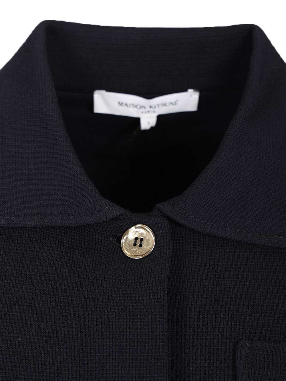 Maison KitsunÉ Milano City Jackets - Blue | 07b23b33e707d4a7b8b1bbba803f991e95a8fb2f