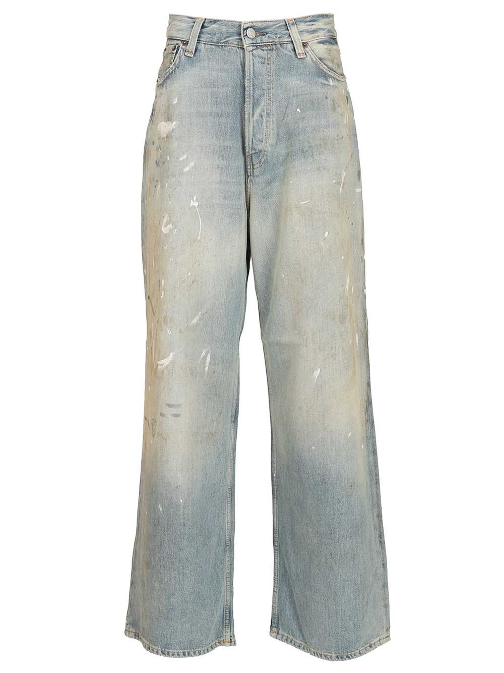 Acne Studios Loose Fit Jean Jeans - Light blue | 7701e38b9e402a8bcefae26e066f89e8264e0b5c