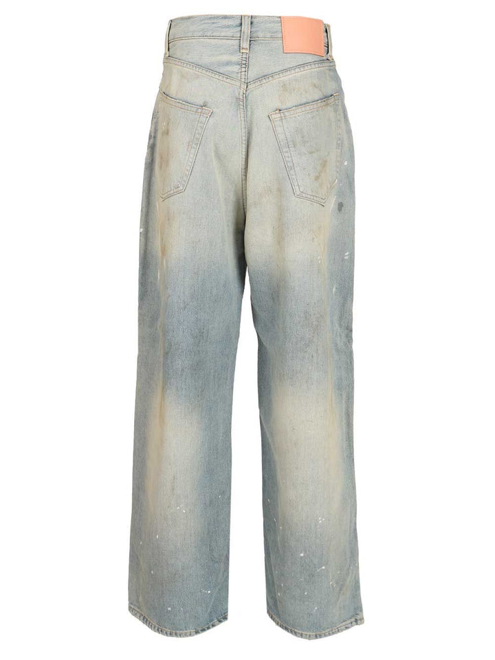 Acne Studios Loose Fit Jean Jeans - Light blue | e95476560de8496e1cd8f7d79ef2ef962eced235