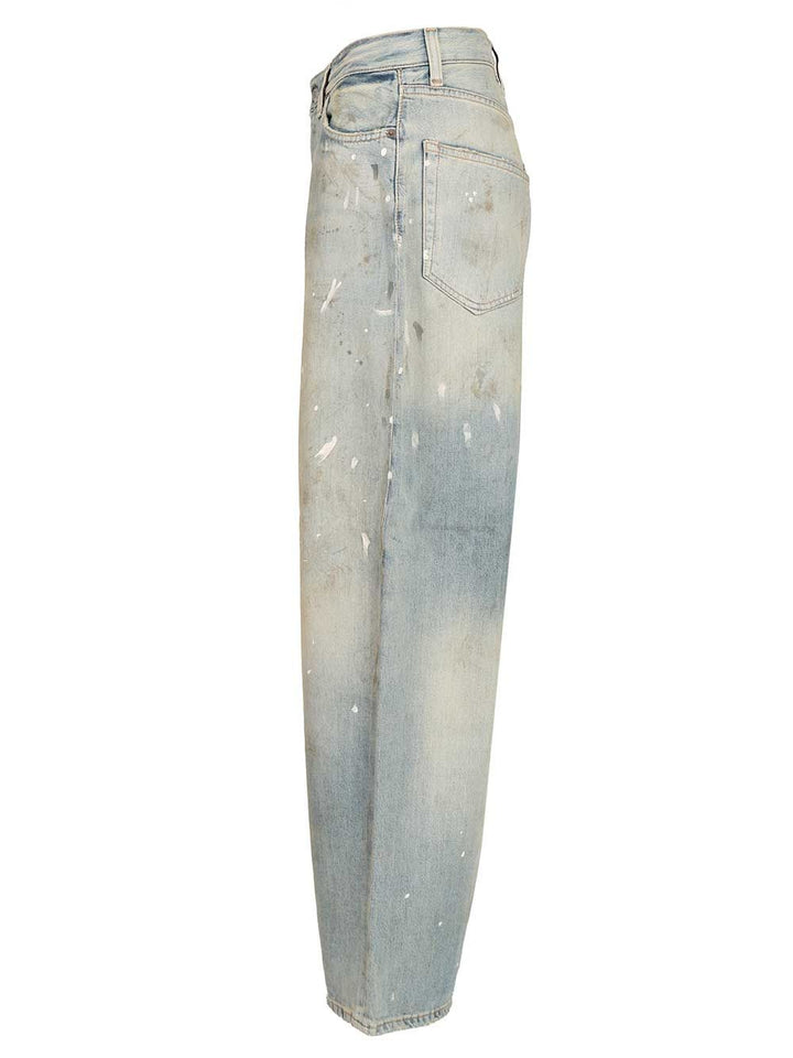 Acne Studios Loose Fit Jean Jeans - Light blue | 0c740747f1ddee5b6a34a3681543dccd018852f3