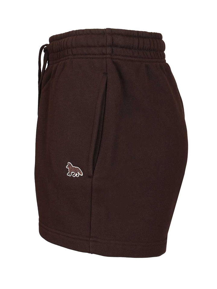 Maison KitsunÉ Baby Fox Trousers - Brown | 617d1e97735e7d6a11e0e315a705093f91c8af4c
