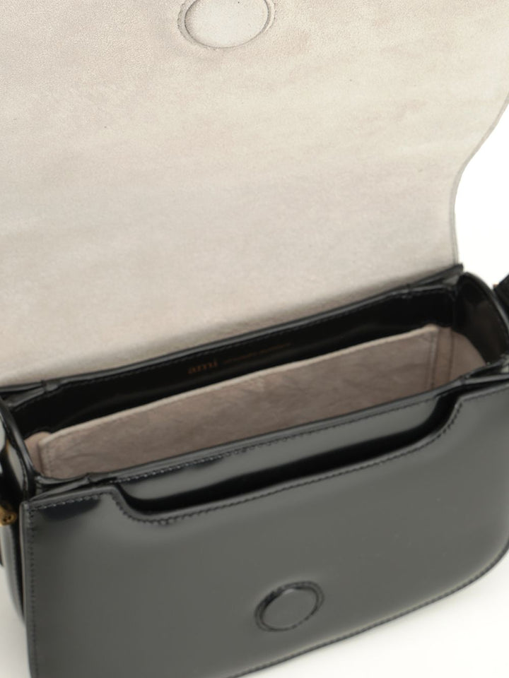 Ami Paris Paris Crossbody Bags - Black | 79b216fda3cb32210fb15b04b8b39aaa56746faa