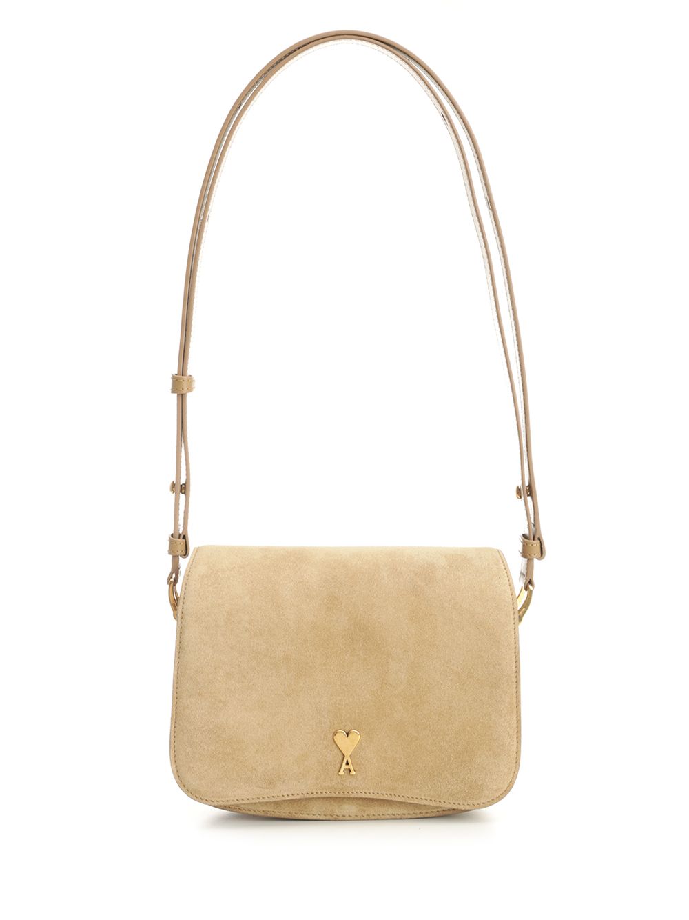 Ami Paris Paris Crossbody Bags - Beige | d568aea3e186d06b77cee1b7326101788a573adc