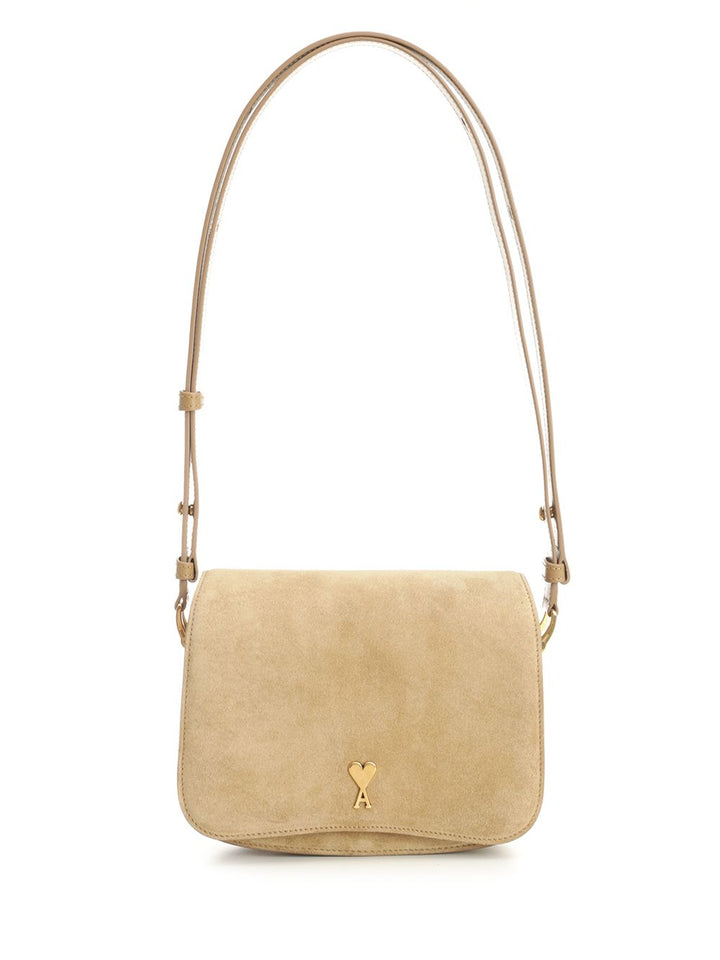 Ami Paris Paris Crossbody Bags - Beige | d568aea3e186d06b77cee1b7326101788a573adc